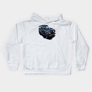 jeep design Kids Hoodie